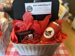 Chill Buster Bundle Basket #13 - 2 cushion seats, D155 Predators travel mug, hand warmers, $25 gift certificate to Timeout Tap