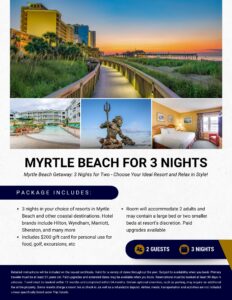 Trip Myrtle Beach for 3 Nights