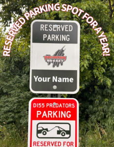 Get your very own parking spot. There's never a question as to where to park.